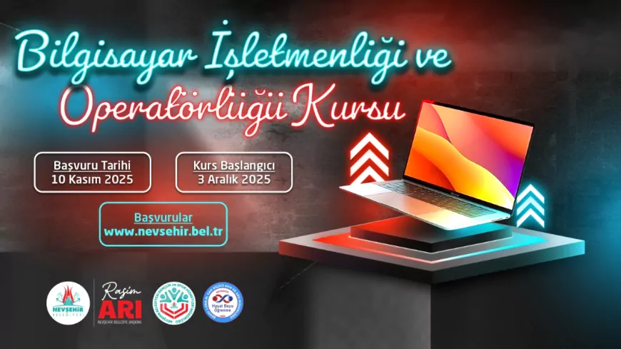 Nevşehir Belediyesi'nden Yeni Kurs Dönemi: KAPEM’de 5 Farklı Alanda Eğitim Başlıyor