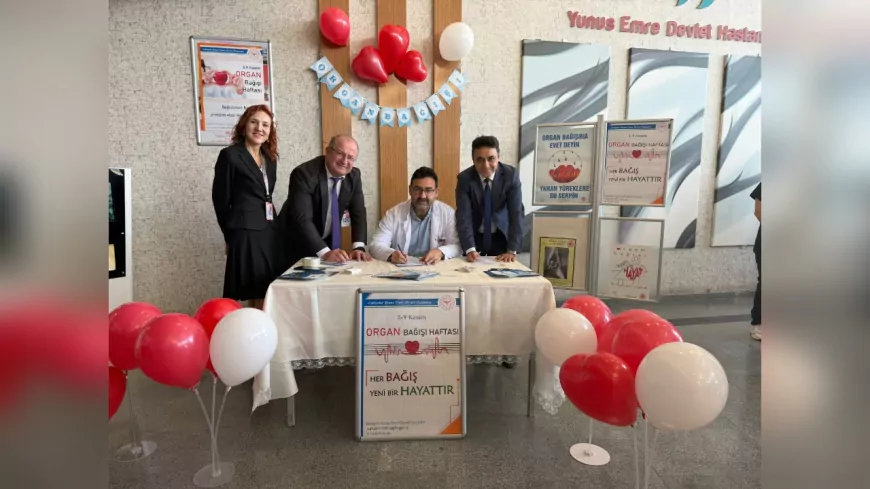 Eskişehir’de Organ Bağışına Dikkat Çekildi: 3–9 Kasım’da Farkındalık Etkinlikleri Düzenlendi