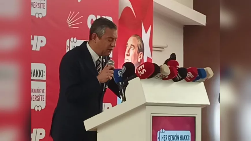 Özgür Özel: “YÖK’ü Yok Edeceğiz, Üniversiteleri Özgürleştireceğiz”
