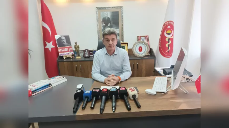 Erdinç Yuva: “Şap Hastalığına Karşı Topyekûn Mücadele Şart”