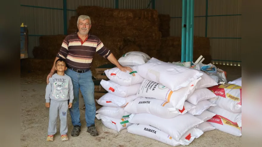 Büyükşehir’den Yangın Mağduru Üreticilere Tohum ve Gübre Desteği