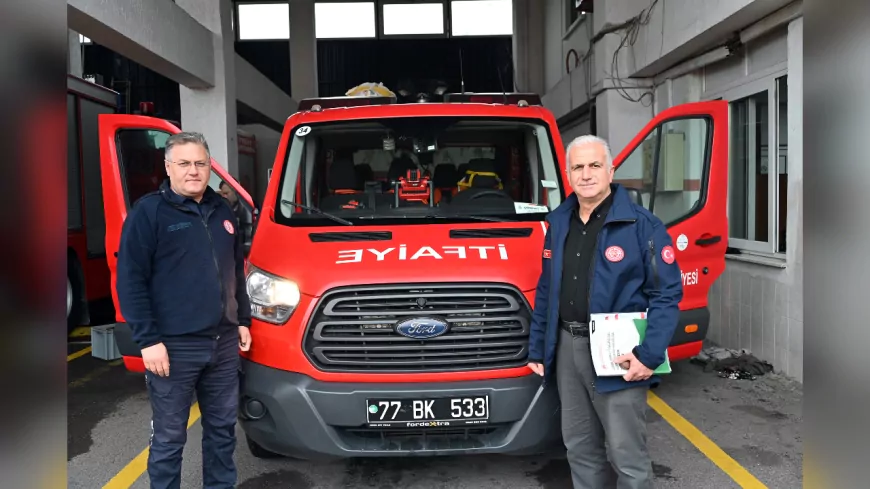 Yalova İtfaiyesi Kışa Hazır: Ekipman ve Araçlarda Kapsamlı Bakım Tamamlandı