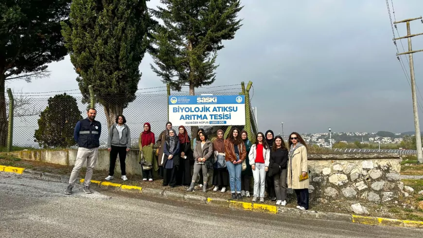 Geleceğin Doktor ve Mühendisleri SASKİ Tesislerinde Sağlıklı Suyun Yolculuğunu Yerinde Gözlemledi