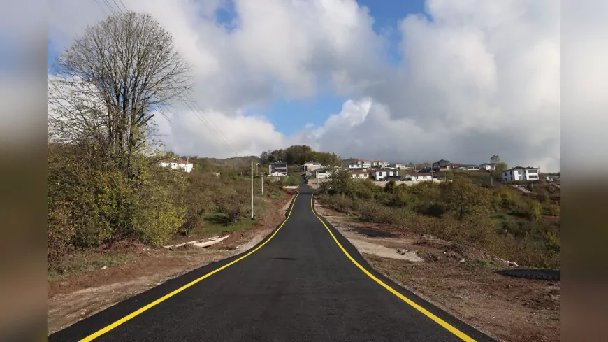 Akyazı Beldibi Mahallesi Asfaltla Yenilendi: Kırsalda Yeni Bir Dönem Başladı