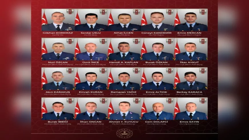 Göklerde Şehit Oldular