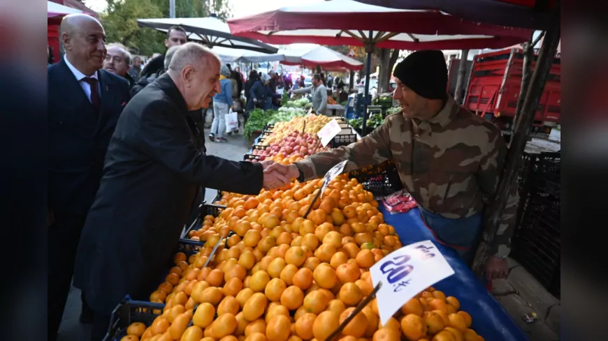 Ümit Özdağ Eskişehir’de Esnaf ve Vatandaşlarla Buluştu