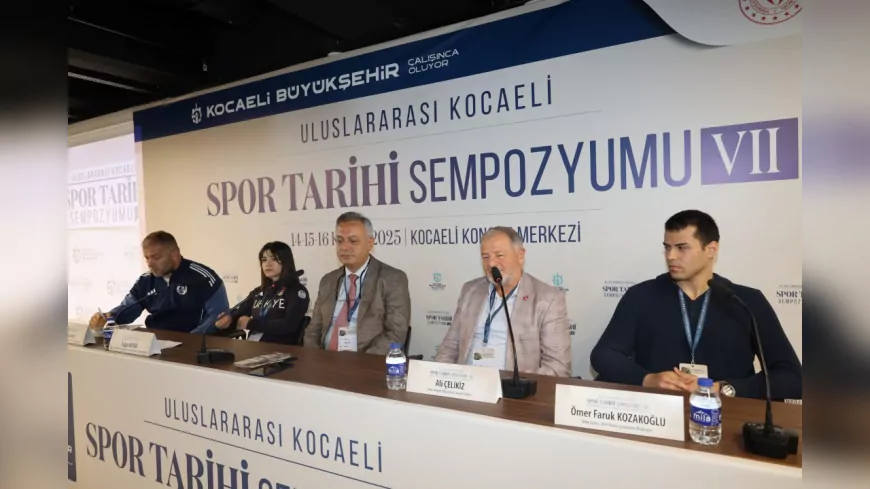 Kocaeli’de Sporun Hafızası Yazılıyor: Spor Tarihi Sempozyumu Kongre Merkezi’nde Devam Ediyor