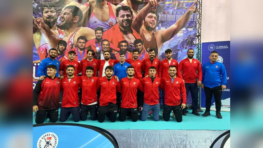 Belediyesporlu Güreşçiler Ankara’da Rüzgar Gibi Esti