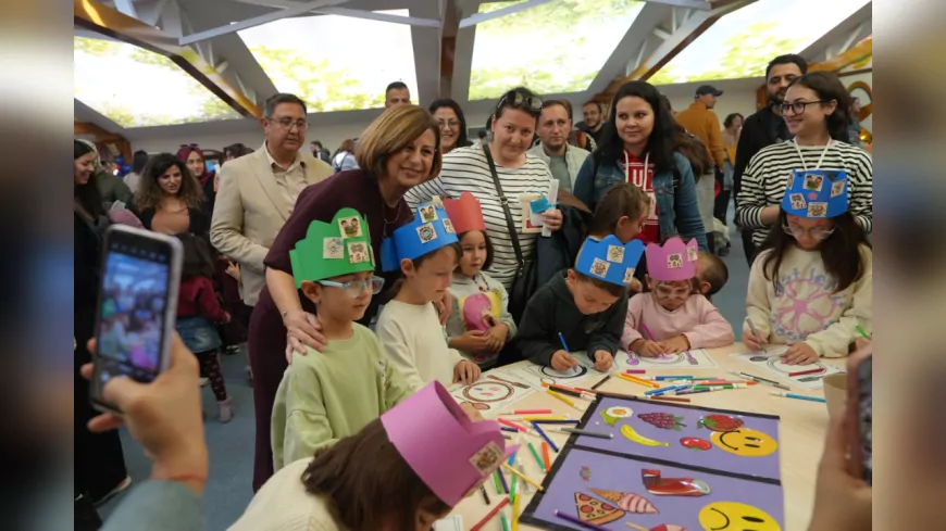 Başkan Ünlüce, Çocuk Hakları Şenliği’nde Miniklerle Buluştu