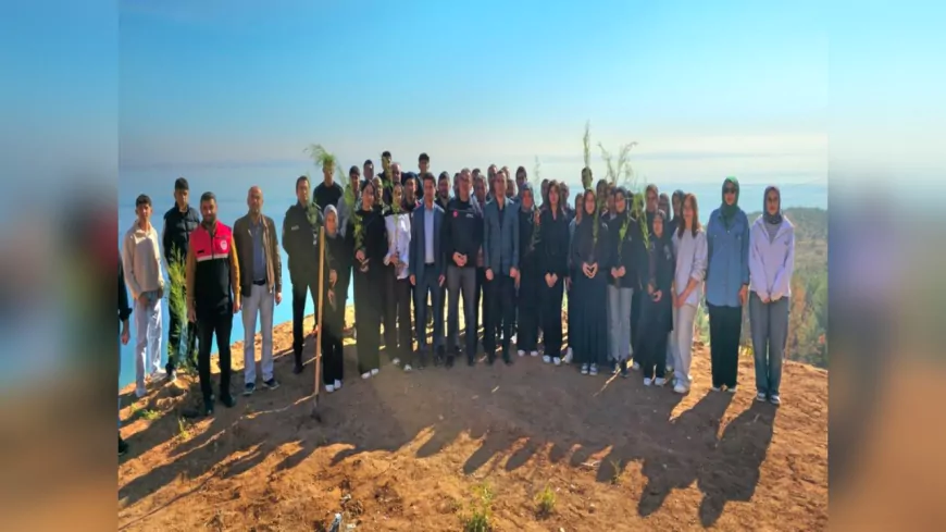 Samsat’ta Gelecek Nesiller İçin Fidan Dikildi