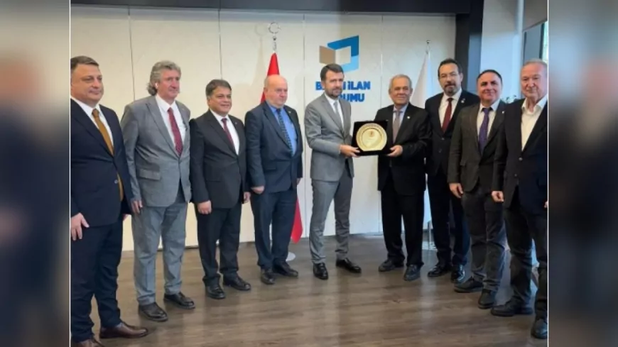 TGF’den BİK Genel Müdürü Abdulkadir Çay’a Hayırlı Olsun Ziyareti