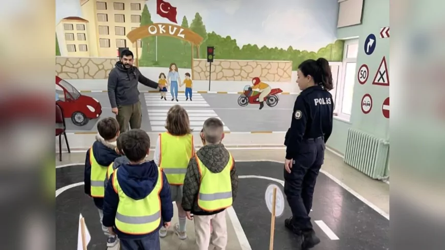 Vize’de Minik Öğrencilere Uygulamalı Trafik Eğitimi
