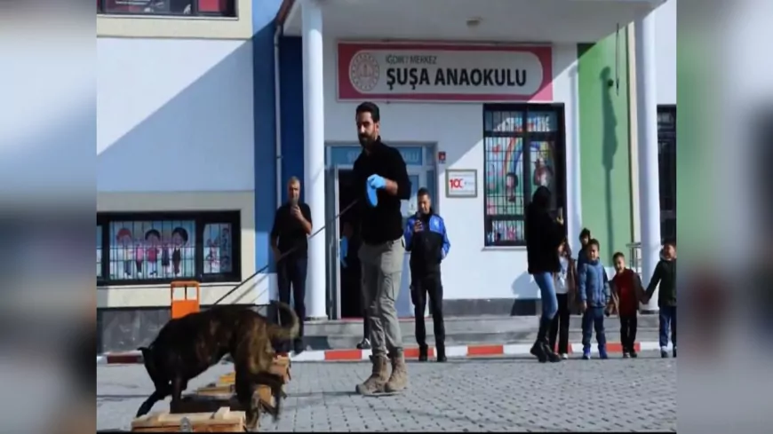 Iğdır Emniyeti’nden Miniklere Ziyaret: Şuşa Anaokulu’nda Güvenli Gelecek Buluşması