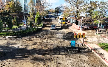 Gölcük Halıdere Sahil Caddesi’nde Ulaşım Konforu Artıyor