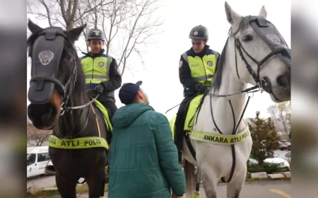 Ankara Emniyeti, Dünya Engelliler Günü’nde Özel Öğrencileri Unutmadı
