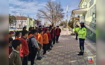 Ordu ve Yozgat’ta Öğrencilere Uygulamalı Trafik Eğitimi