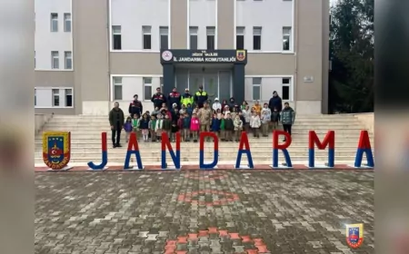 Balıkesir ve Düzce Jandarmasından Öğrencilere Yönelik Farkındalık Etkinlikleri