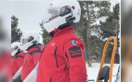 Sarıkamış’ta Zorlu Görevlerin Kahramanı: Jandarma Arama Kurtarma Timleri