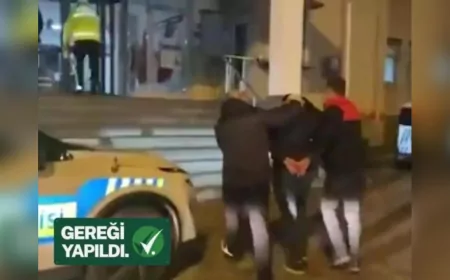 Dur İhtarına Uymayıp Polisin Üzerine Araç Süren Sürücü Tutuklandı