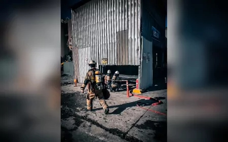 İzmir’de Afetlere Karşı Hazırlık Sürüyor: Çimento Fabrikasında Yangın Tatbikatı