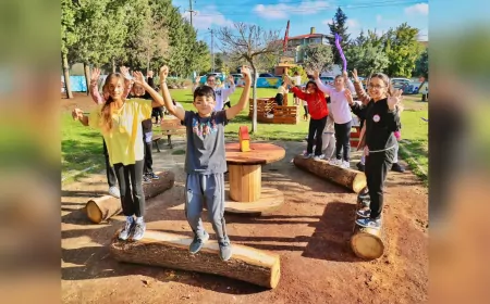 İETT’den Geri Dönüşümle Anlamlı Dokunuş: Çocuklar İçin Oyun Parkı Kuruldu