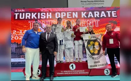 Beykozlu Karateciler Turkish Open’da Madalyaları Topladı
