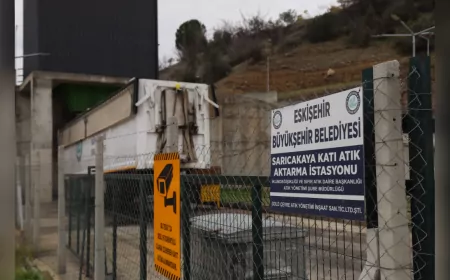 Eskişehir Büyükşehir’den İlçelere Çevreci Atık Yönetimi