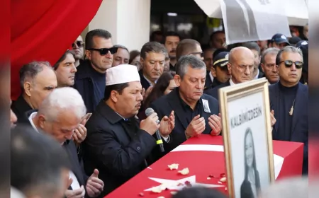 Manisa’nın İlk Kadın Belediye Başkanı Gülşah Durbay Son Yolculuğuna Uğurlandı