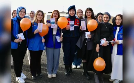 Jandarma Genel Komutanlığından KADES Tanıtım ve Bilgilendirme Faaliyeti