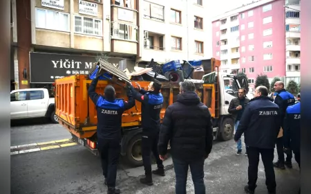 Giresun’da Kaldırım İşgaline Geçit Yok: Zabıta Ekipleri Müdahale Etti