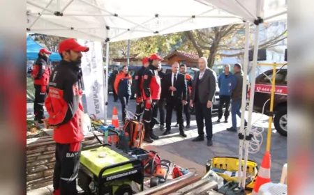 Muğla’da AFAD’ın 16. Yılına Özel Etkinlik: Afet Bilinci Meydanlara Taşındı