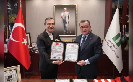Tepebaşı ve Altıeylül Belediyeleri Kardeş Şehir Oldu