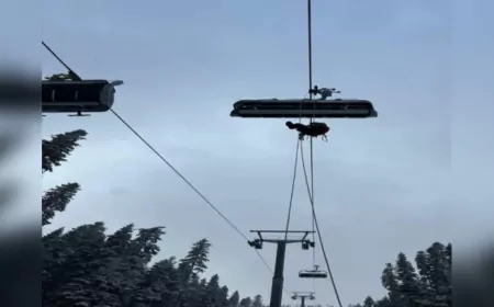 Yurduntepe Kayak Merkezi’nde Jandarma ve AFAD’dan Ortak Kurtarma Tatbikatı