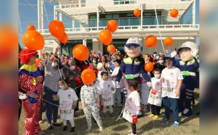 Mersin'de Polis Teşkilatından Çocuklara Güven ve Huzur Etkinliği
