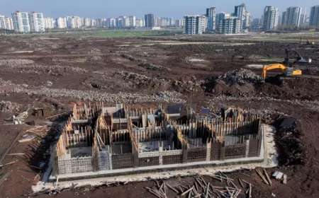 Mezopotamya Kent Parkı’nda Ana İskelet Tamamlandı