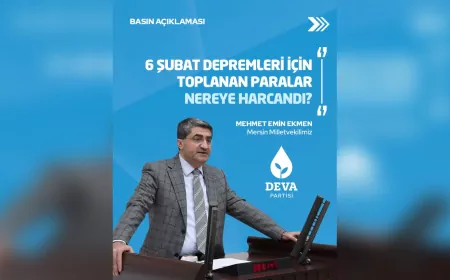 Ekmen'den “Tek Yürek” Kampanyasına İlişkin Şeffaflık Çağrısı