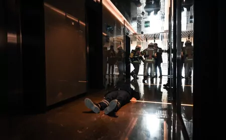 İzmir’de 47 Katlı Binada Nefes Kesen Yangın Tatbikatı