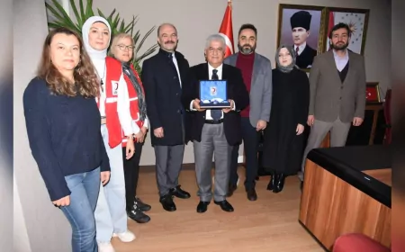 Türk Kızılay Balıkesir Şubesinden İl Millî Eğitim Müdürlüğüne Ziyaret