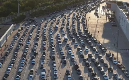 Kapıkule Gümrük Kapısı’nda Ticari Araç Geçişinde Tarihi Rekor