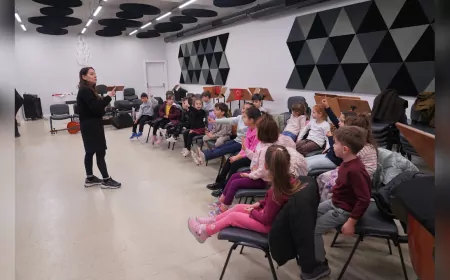 Minikler Müzik Aletlerini Eğlenerek Tanıdı