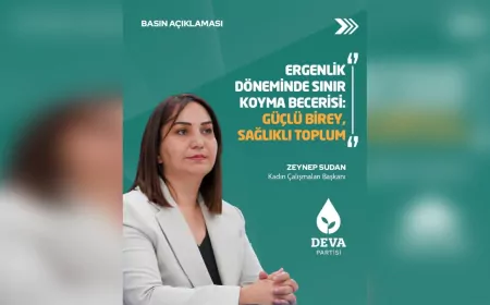 Zeynep Sudan: “Ergenlikte Sınır Koyma Becerisi Toplumsal Sağlık İçin Hayati”