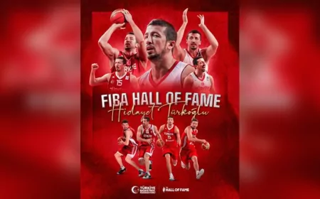 Bakan Bak’tan FIBA Onur Listesi’ne Giren Hidayet Türkoğlu’na Tebrik