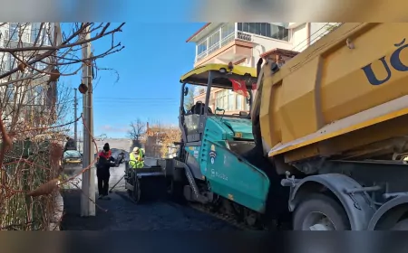 Pursaklar’da Ulaşım Konforu Artıyor: Asfalt Çalışmaları Hız Kesmiyor