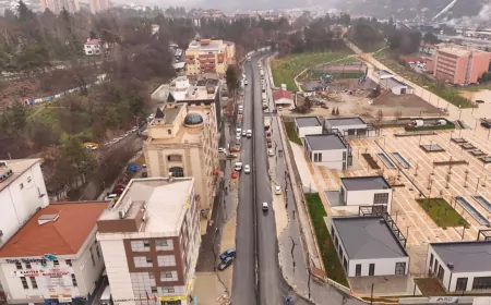 Karabük’te Ömer Lütfü Özaytaç Caddesi Yeniden Trafiğe Açıldı