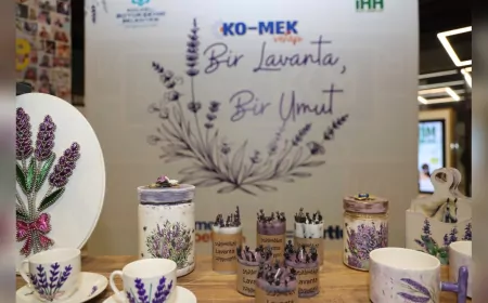 KO-MEK’ten Yetim Çocuklara Umut: “Bir Lavanta Bir Umut” Projesi Gönülleri Isıttı