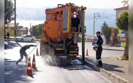 İZSU’dan Kış Yağışları Öncesi Kritik Temizlik: 12 İlçede Binlerce Izgara Temizlendi