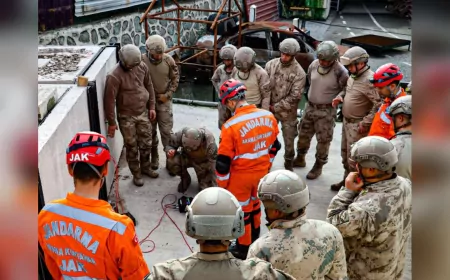 Ordu Jandarması’ndan Personele Enkaz ve Depremde Arama Kurtarma Eğitimi