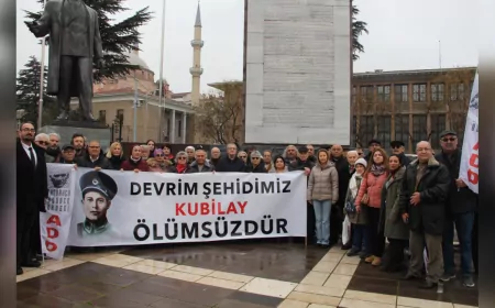 ADD Eskişehir Şubesi’nden Menemen Şehidi Kubilay İçin Anma ve Uyarı