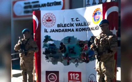 Bilecik Jandarmasından Öğrencilere Yerli ve Millî Sistem Tanıtımı