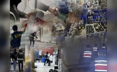 81 İlde Sahte ve Kaçak Alkole Geçit Yok: 91 Bin Litreden Fazla Alkol Ele Geçirildi